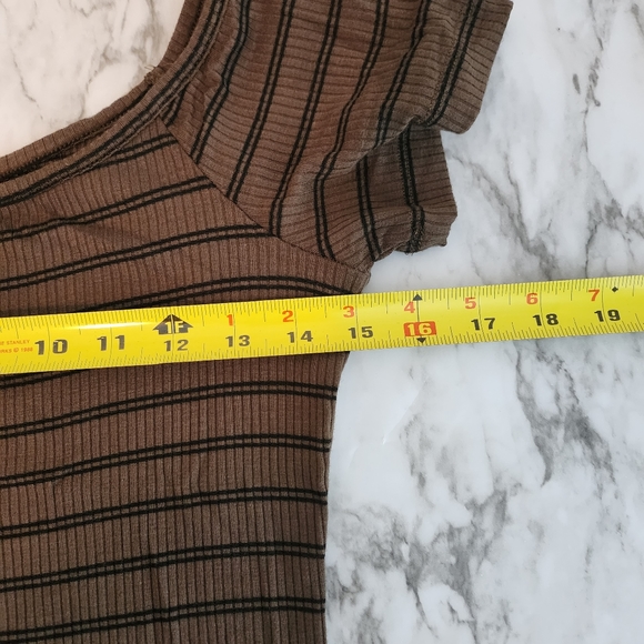 George striped olive tunic S - Picture 11 of 11